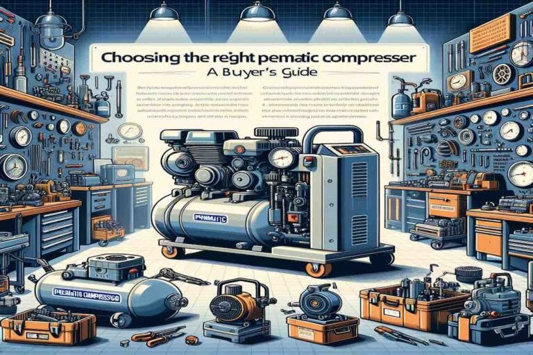 Choosing the Right Pneumatic Compressor: A Buyer's Guide - Pneumatic Tools