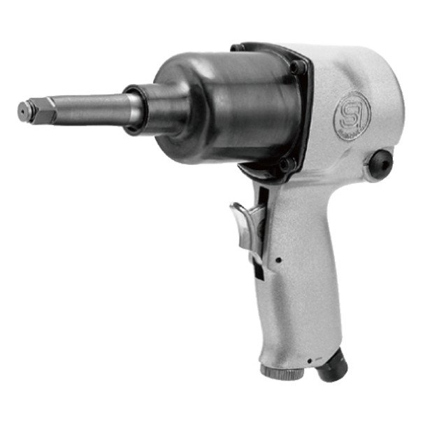 Shinano 1/2 inch Square Drive pneumatic with 2 inch Long Anvil Impact Wrench Shinano pneumatics