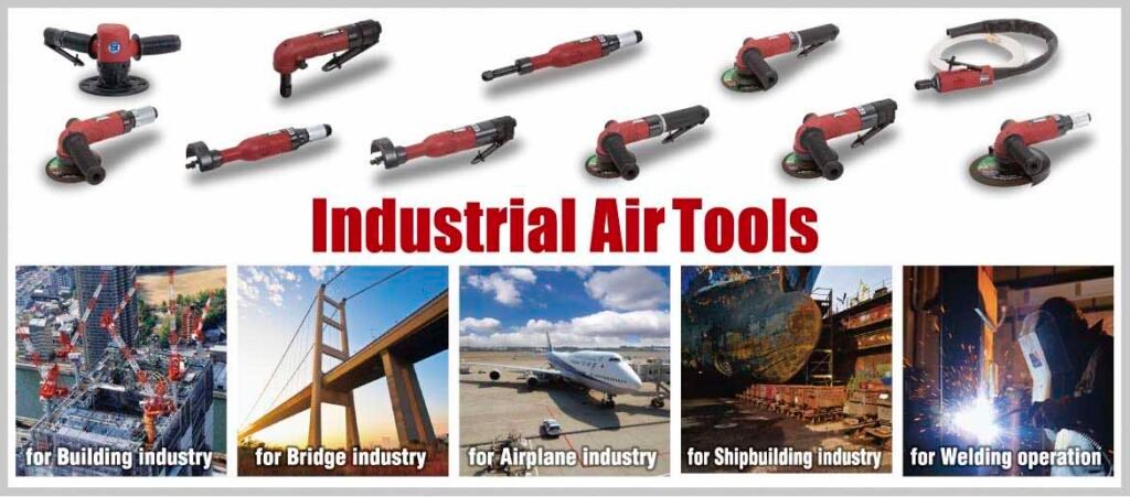 Shinano air tools with IOT pneumatic tool systems