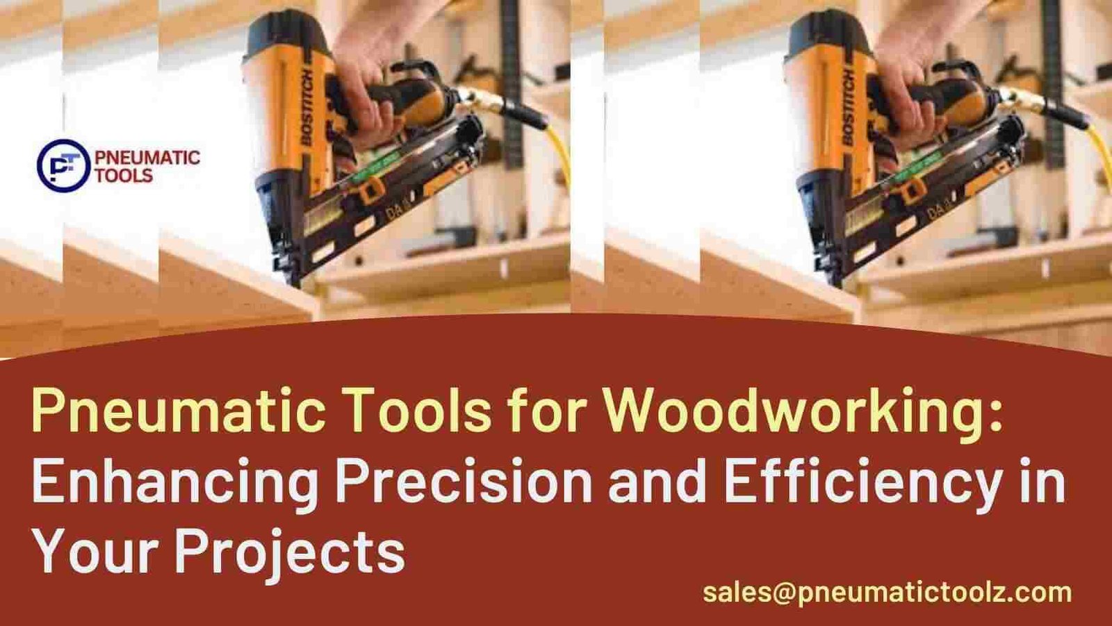 Pneumatic tools for woodworking enhancing precision and efficiency in